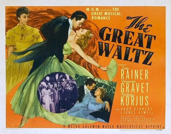 The Great Waltz movie poster