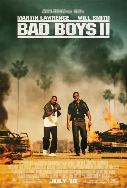 Bad Boys II movie poster