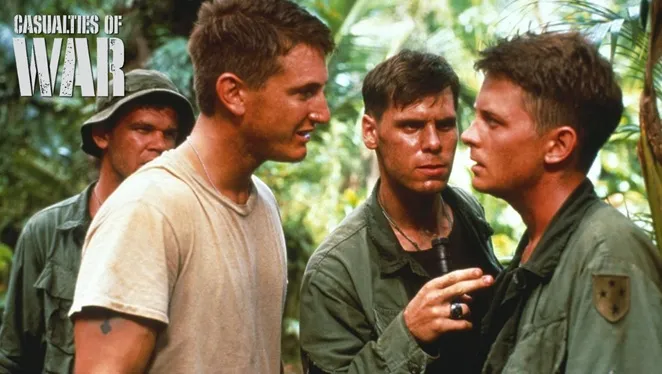 Casualties of War movie scene