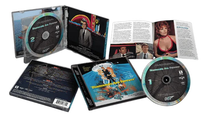 DIAMONDS ARE FOREVER soundtrack La-la land edition