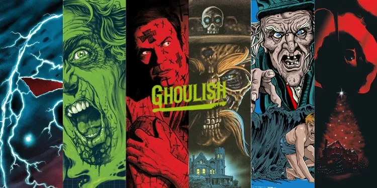 Ghoulish vinyl artwork