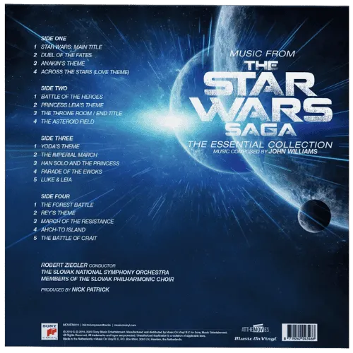 Music from the Star Wars Saga back