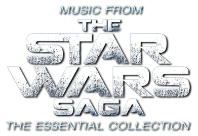 Music from the star wars saga the essential collection logo title