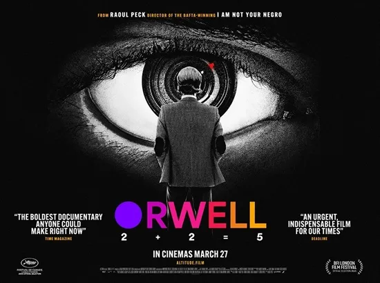 Orwell 2+2=5 poster