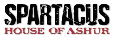 Spartacus House of Ashur logo title