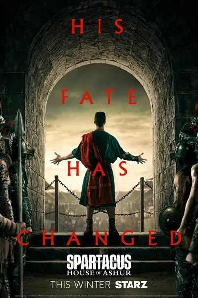 Spartacus House of Ashur poster