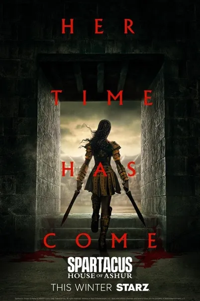 Spartacus House of Ashur tv poster