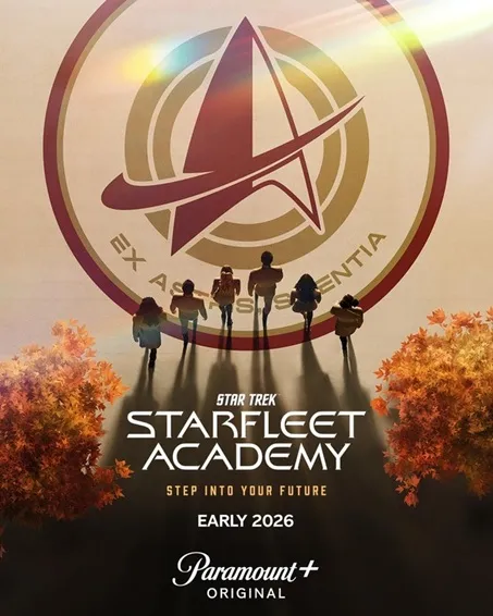 Star Trek Starfleet Academy teaser poster