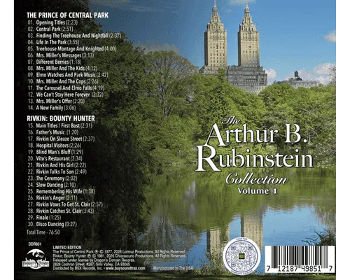 THE ARTHUR B. RUBINSTEIN COLLECTION VOLUME 1 back
