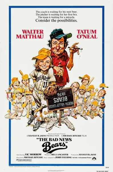 THE BAD NEWS BEARS movie poster