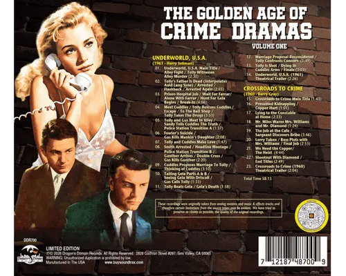 THE GOLDEN AGE OF CRIME DRAMAS VOL. 1 back