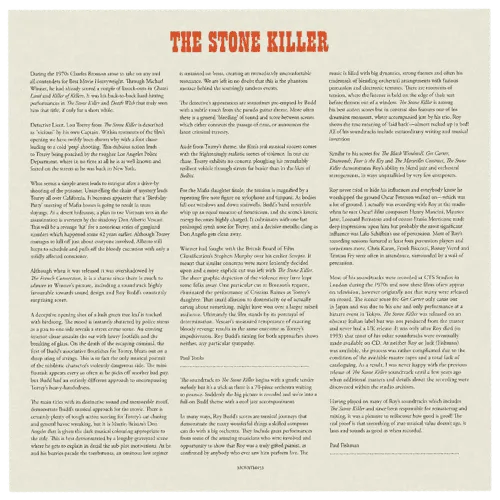 THE STONE KILLER soundtrack encarte