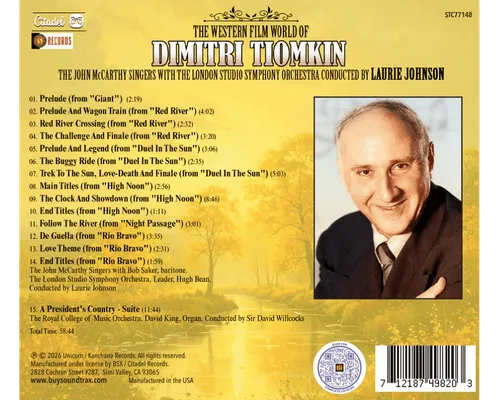 THE WESTERN FILM WORLD OF DIMITRI TIOMKIN back