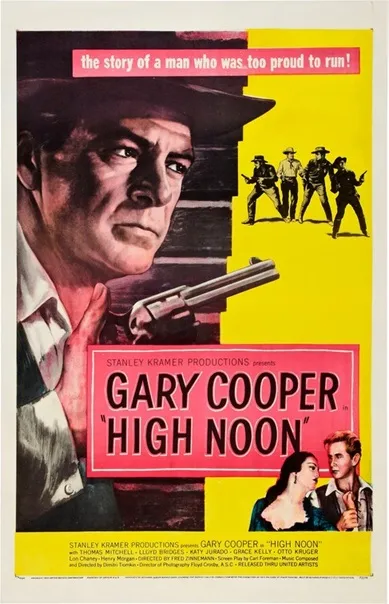 high noon movie poster