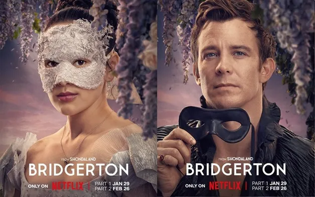 Bridgerton season 4 tv posters