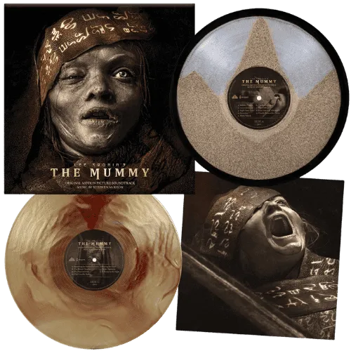 Lee Cronin’s The Mummy soundtrack sand vinyl edition