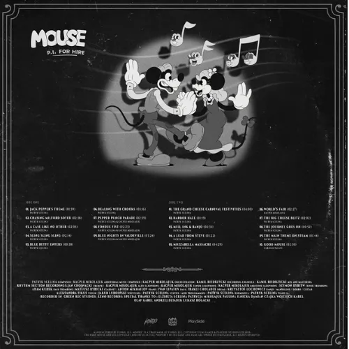MOUSE P.I. For Hire soundtrack back