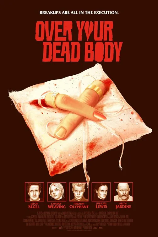 Over Your Dead Body black poster
