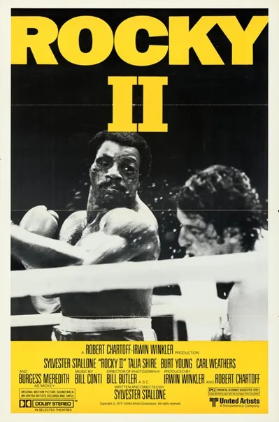 Rocky II movie poster