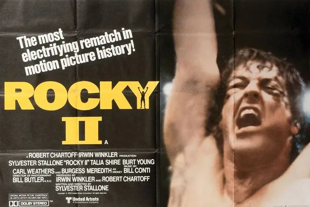 Rocky II quad poster