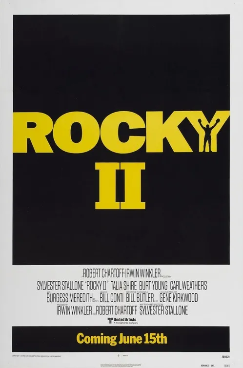 Rocky II teaser poster
