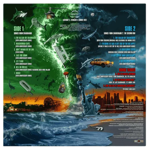 Songs from Sharknado soundtrack back