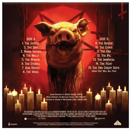 THEY WILL KILL YOU soundtrack back