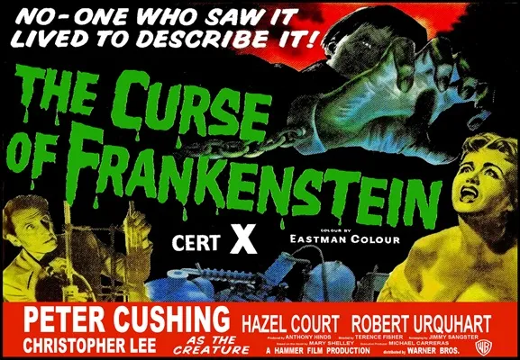 The Curse of Frankenstein soundtrack poster