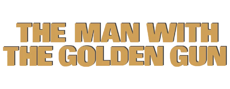 The Man with the Golden Gun logo title