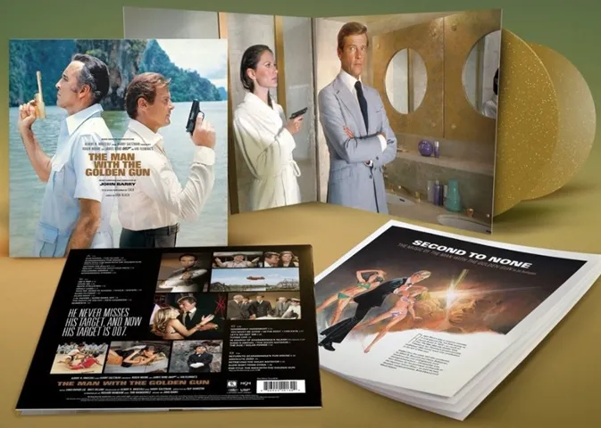 The Man with the Golden Gun vinyl edition La-la land records