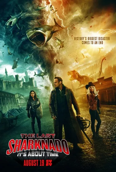 last sharknado its about time Movie poster