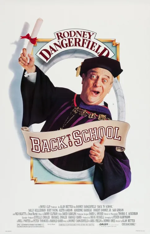 Back To School movie poster
