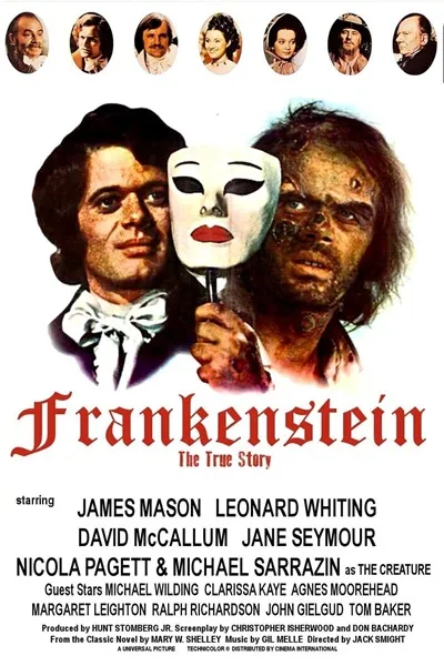 FRANKENSTEIN THE TRUE STORY tv poster