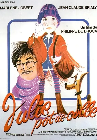 JULIE POT-DE-COLLE poster francés