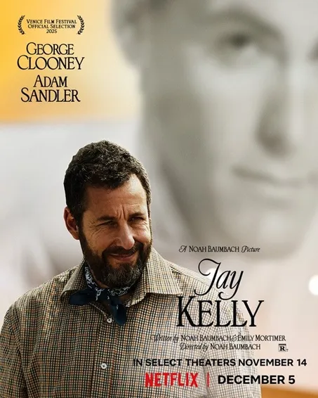 Jay Kelly adam sandler poster