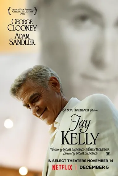 Jay Kelly george clooney poster
