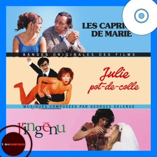 LES CAPRICES DE MARIE, JULIE POT-DE-COLLE y L'INGÉNU soundtracks Georges Delerue