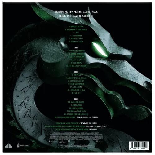 MORTAL KOMBAT II soundtrack back