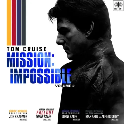 Mission Impossible Rogue Nation soundtrack slipcase cover
