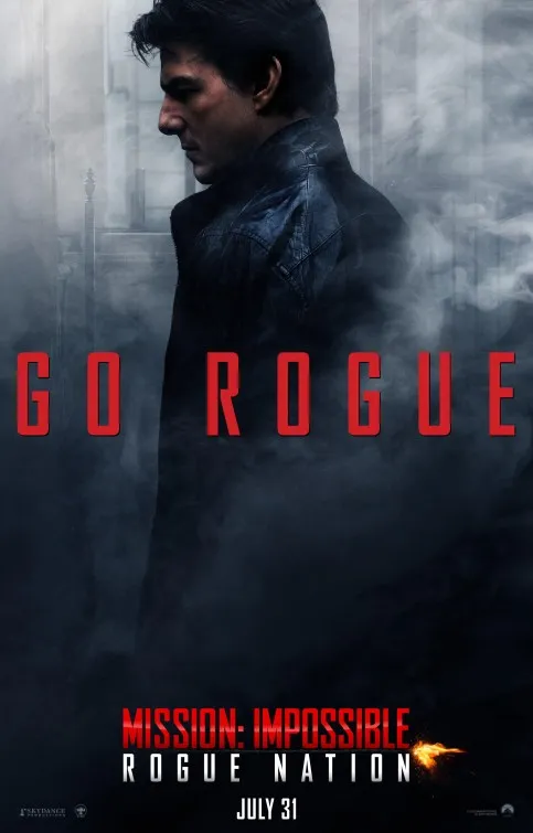 Mission Impossible Rogue Nation tom cruise poster