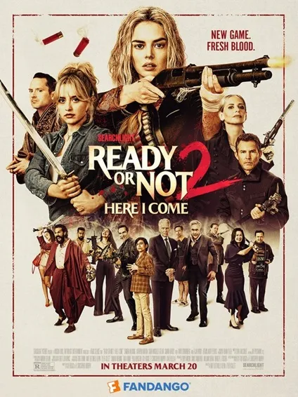 Movie poster Ready or Not 2 Here I Come