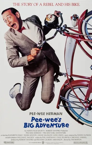 Pee-wee's Big Adventure movie poster