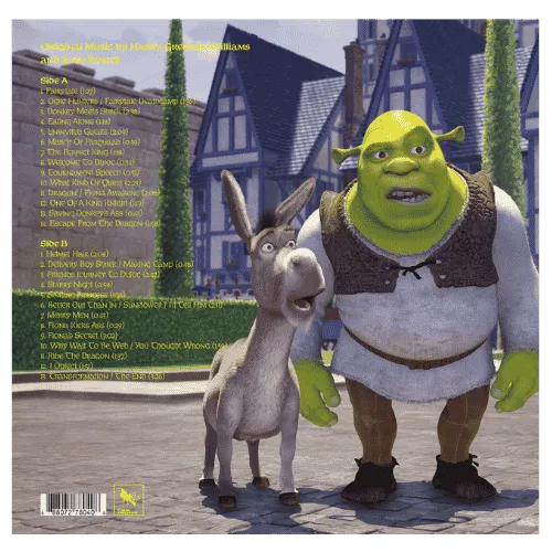 Shrek soundtrack vinyl back
