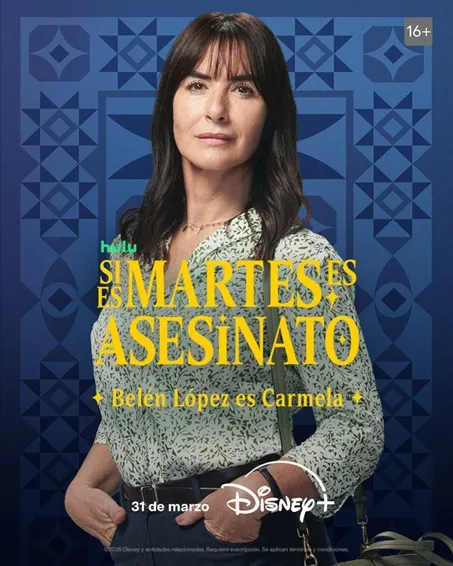 Si es martes, es asesinato poster Belén López