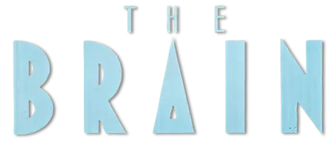 The Brain logo title