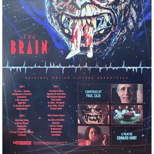 The Brain soundtrack back