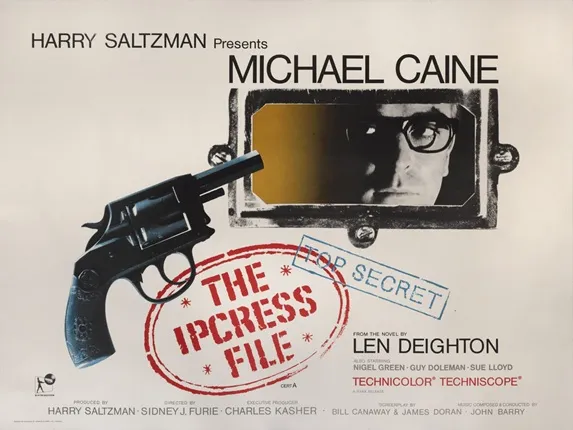 The Ipcress File quad poster