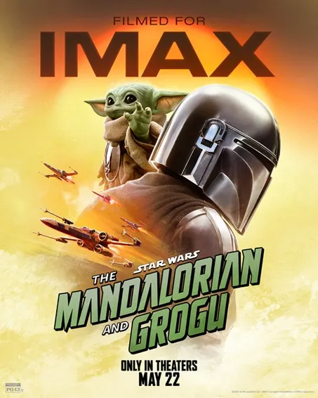 The Mandalorian and Grogu Imax poster