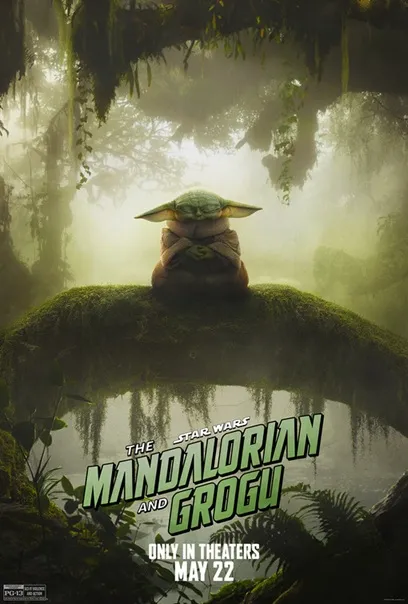 The Mandalorian and Grogu poster grogu