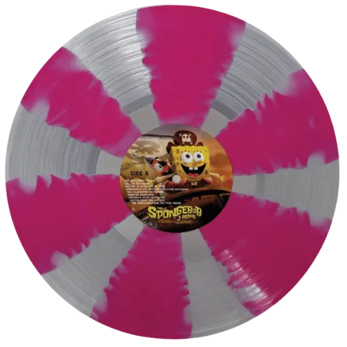 The SpongeBob Movie Search for SquarePants soundtrack vinyl